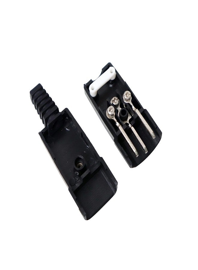 Electronicspices Electronic Spices Pack of 1 IEC320 C14 Male + C13 Female Inline Adapter Plug Power Socket Connectors 3 Pins Terminals Panel Mount,AC 250V 10A - Image 5